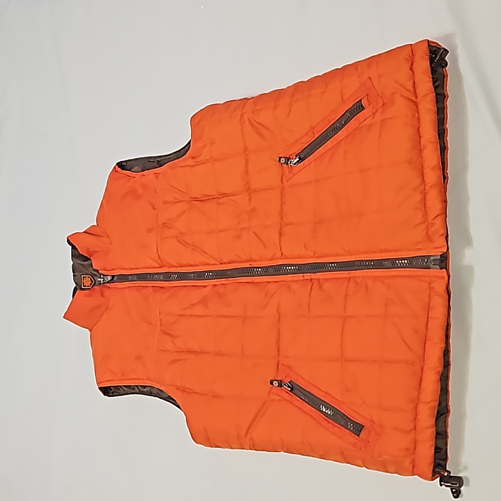 Ruff Hewn Reversible Quilted Puffer Sleeveless Jacket/Vest